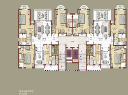 Floor Plans Fifth Floor 3
BHK+Family( Type D)